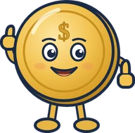The Fatal Retirement coin mascot giving a thumbs up