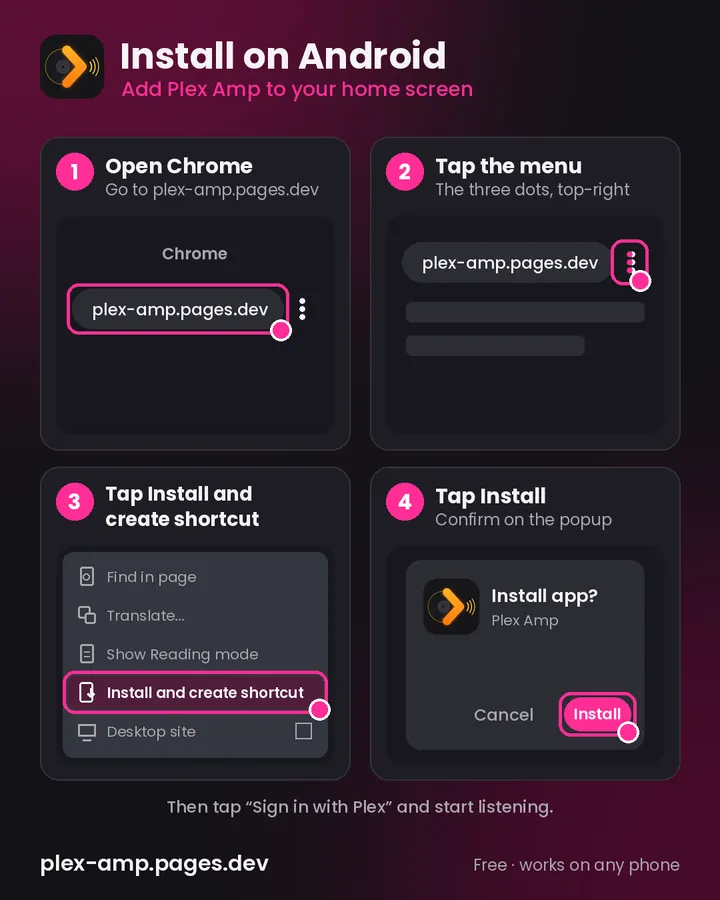 Install on Android, step by step